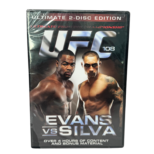 UFC 108: Evans vs. Silva (DVD) Martial Arts Brand New and Sealed!!!