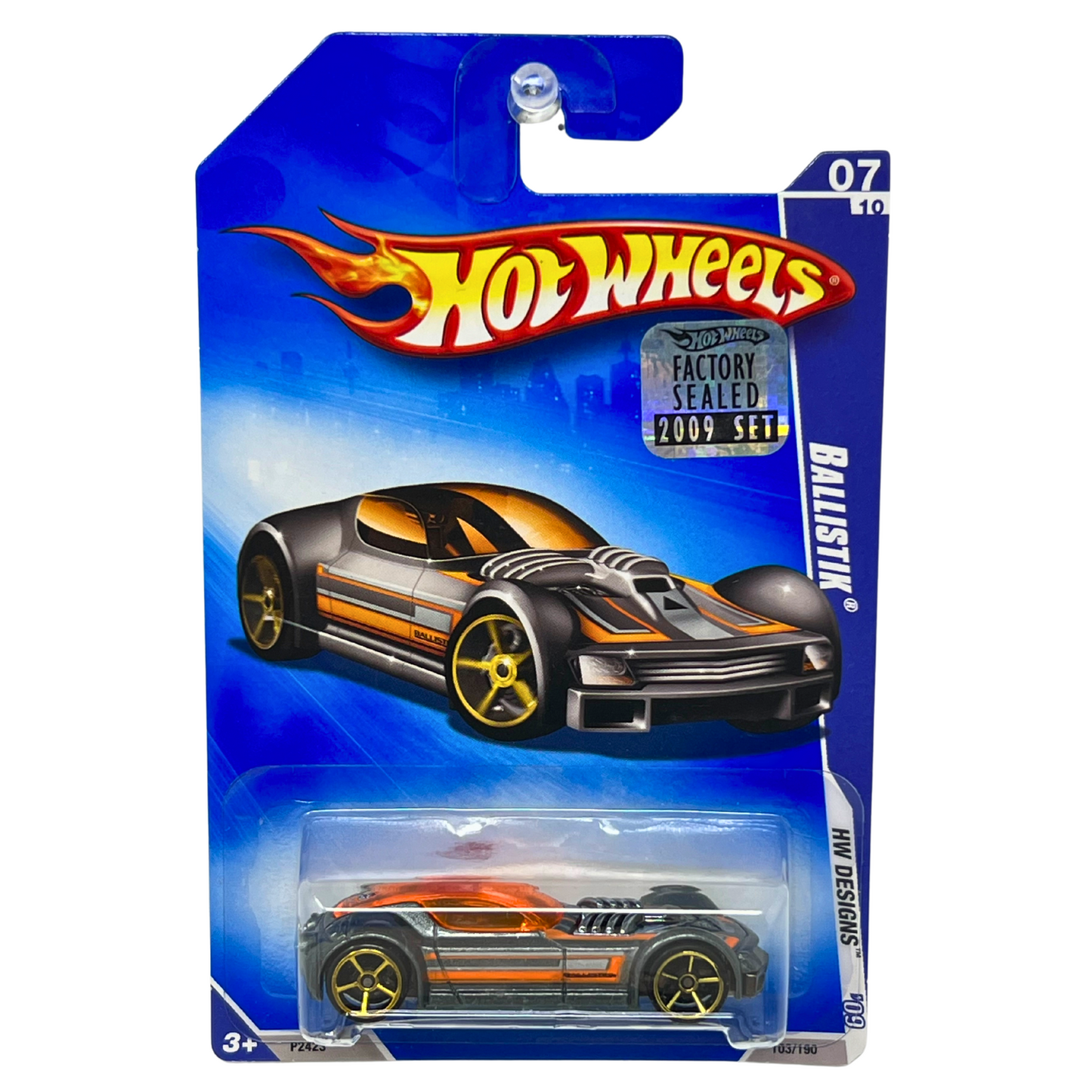 Hot Wheels HW Designs Ballistik 1:64 Diecast Factory Sealed