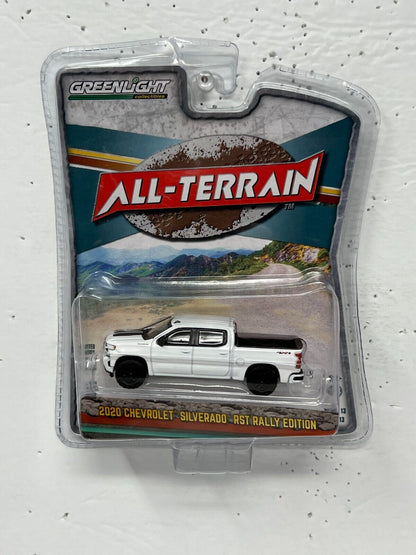 Greenlight All-Terrain 2020 Chevrolet Silverado RST Rally Edition 1:64 Diecast