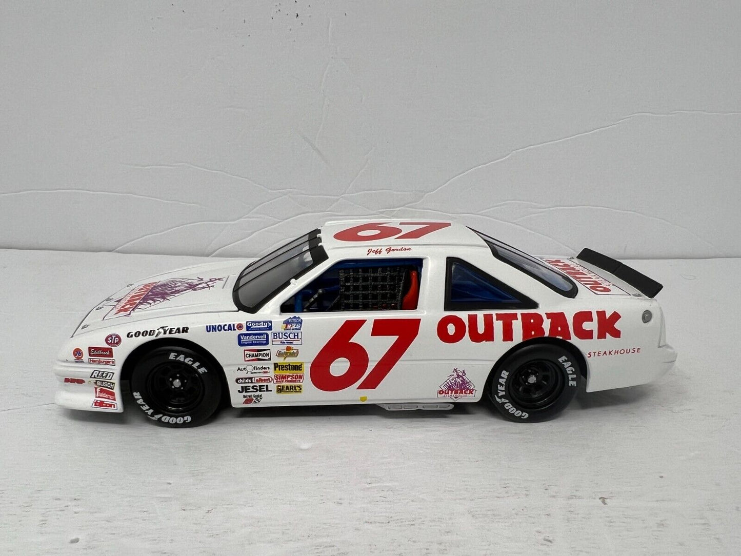 Action Nascar #67 Jeff Gordon Outback Steakhouse 1990 Pontiac 1:24 Diecast