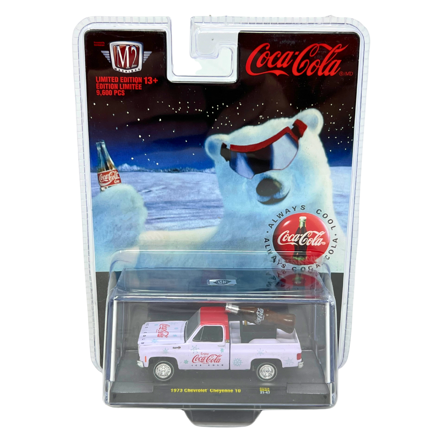 M2 Machines Coca-Cola 1973 Chevrolet Cheyenne 1:64 Diecast