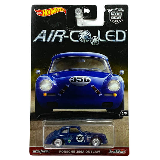 Hot Wheels Air-Cooled Porsche 356A Outlaw Real Riders 1:64 Diecast