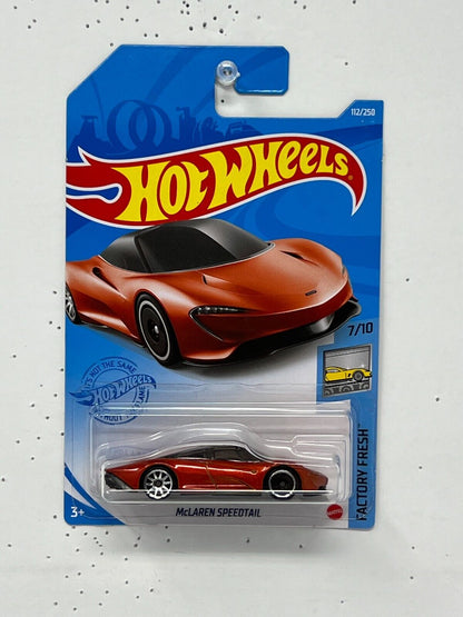 Hot Wheels Factory Fresh McLaren Speedtail Red 1:64 Diecast