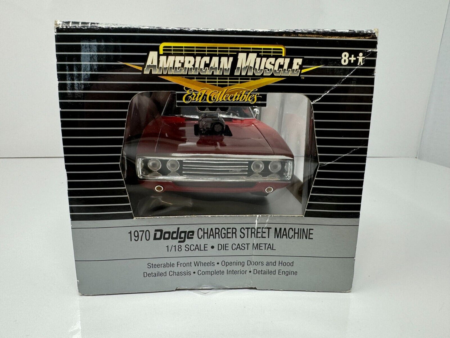 Ertl American Muscle Street Machine 1970 Dodge Charger 1:18 Diecast