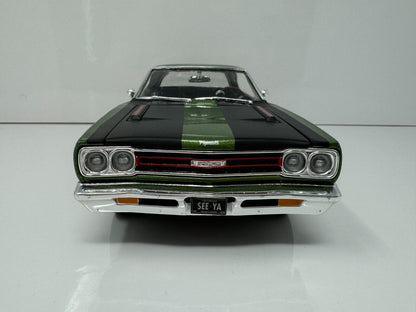 Ertl American Muscle Auto Meter 1969 Plymouth GTX Hobby Edition 1:18 Diecast