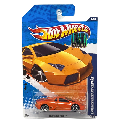 Hot Wheels HW Garage Lamborghini Reventon 1:64 Diecast Factory Sealed Orange