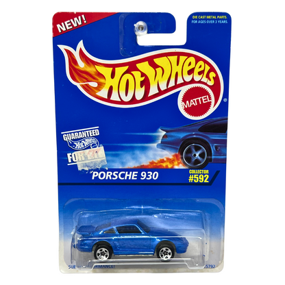 Hot Wheels Porsche 930 1:64 Diecast Blue
