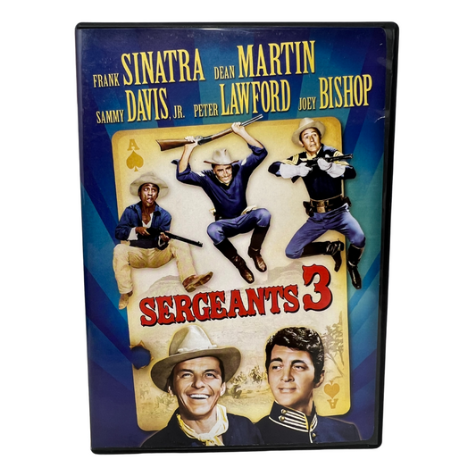 Sergeants 3 (DVD) Western Good Condition!!!