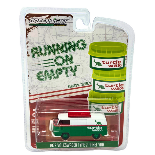 Greenlight Running on Empty 1972 Volkswagen Type 2 Green Machine 1:64 Diecast