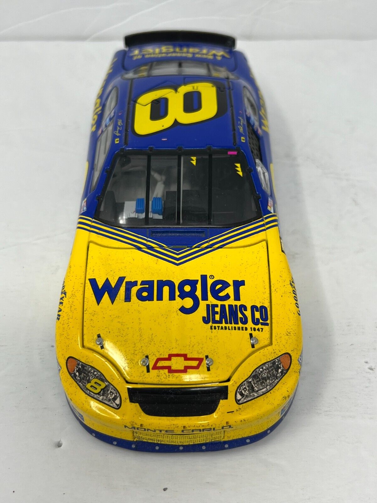 Action Nascar #8 Martin Truex Jr Wrangler Monte Carlo Raced Version 1:24 Diecast