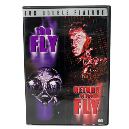 Fly / Return Of The Fly (DVD) Sci-Fi Good Condition!!!