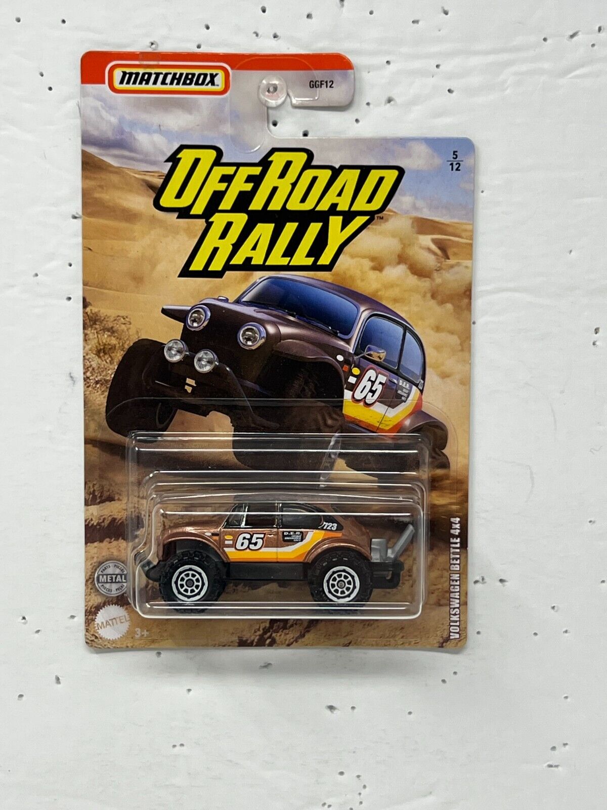 Matchbox Offroad Rally Volkswagen Beetle 4x4 1:64 Diecast V2