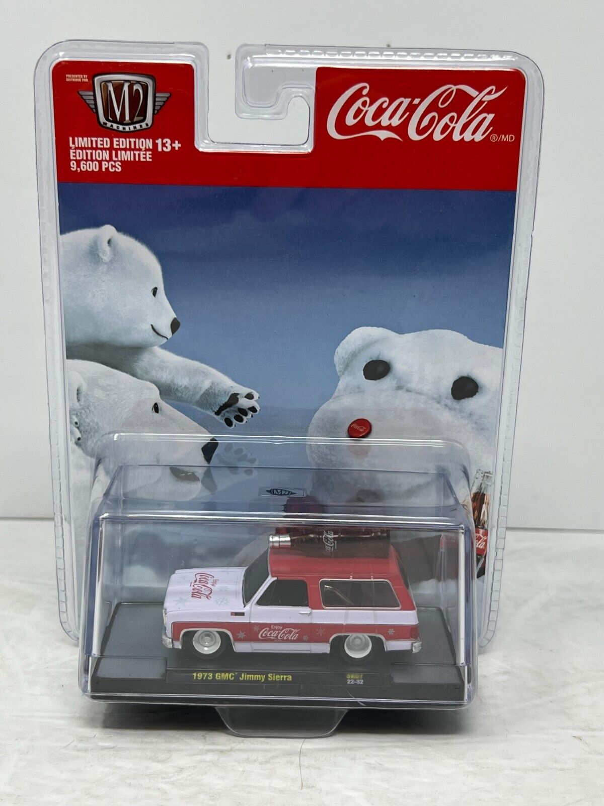 M2 Machines Coca-Cola 1973 GMC Jimmy Sierra 1:64 Diecast