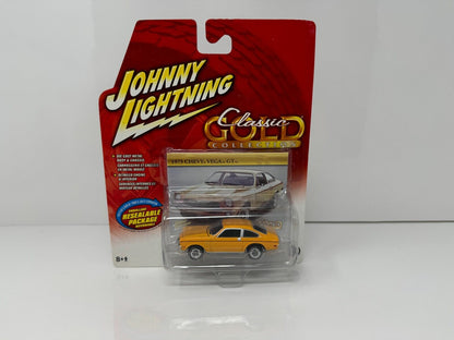 Johnny Lightning Classic Gold 1973 Chevrolet Vega GT 1:64 Diecast