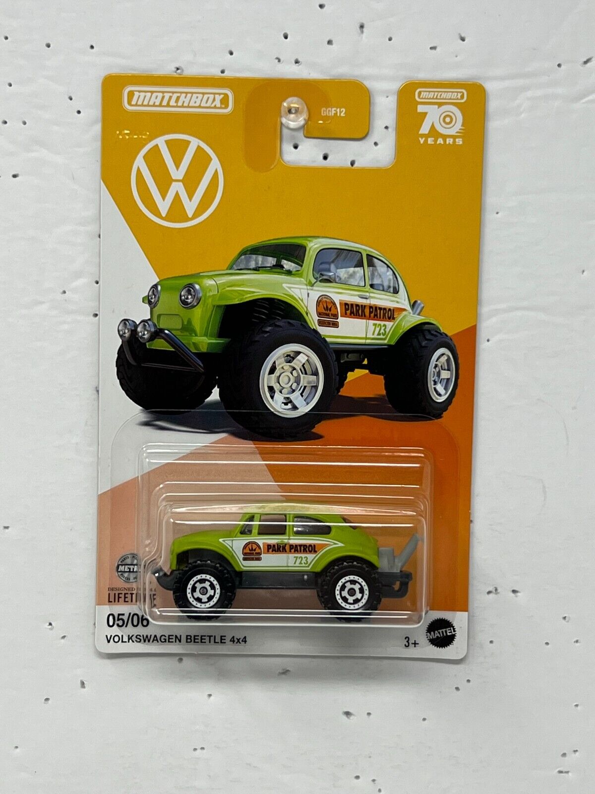 Matchbox Volkswagen Series Volkswagen Beetle 4x4 1:64 Diecast