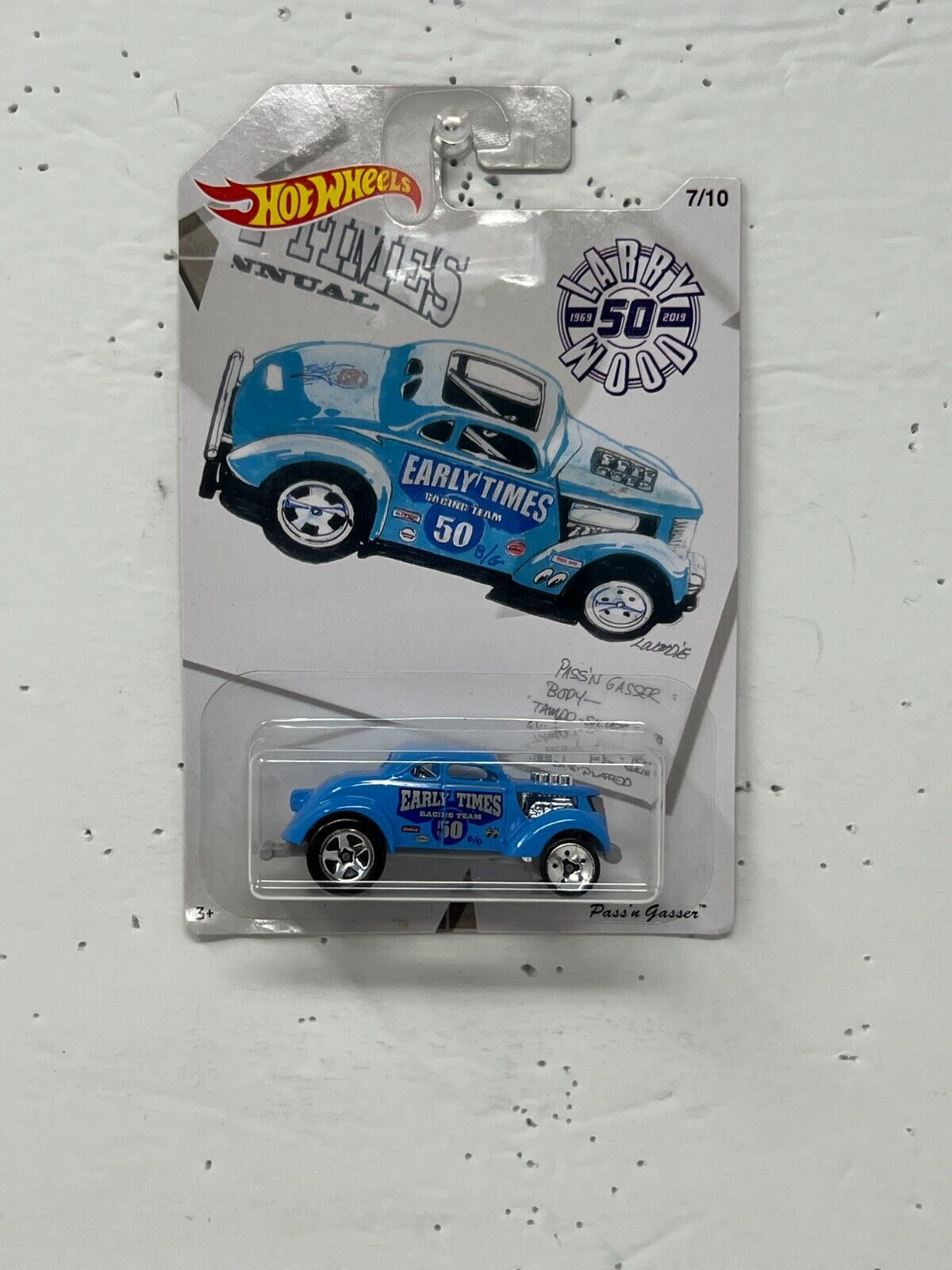 Hot Wheels Larry Wood Pass'n Gasser Fantasy Cars 1:64 Diecast V2