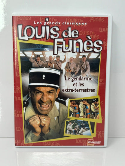 Louis de Funes: The Gendarme and the Extra-Terrestrials (DVD) Comedy Good Shape!