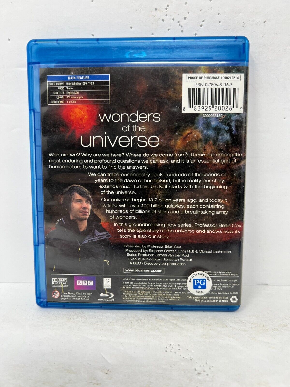 Wonders Of The Universe (Blu-ray) Documentary Good Condition!!!