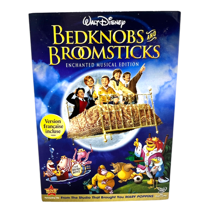 Disney Bedknobs and Broomsticks (DVD) Live Action Good Condition!!!