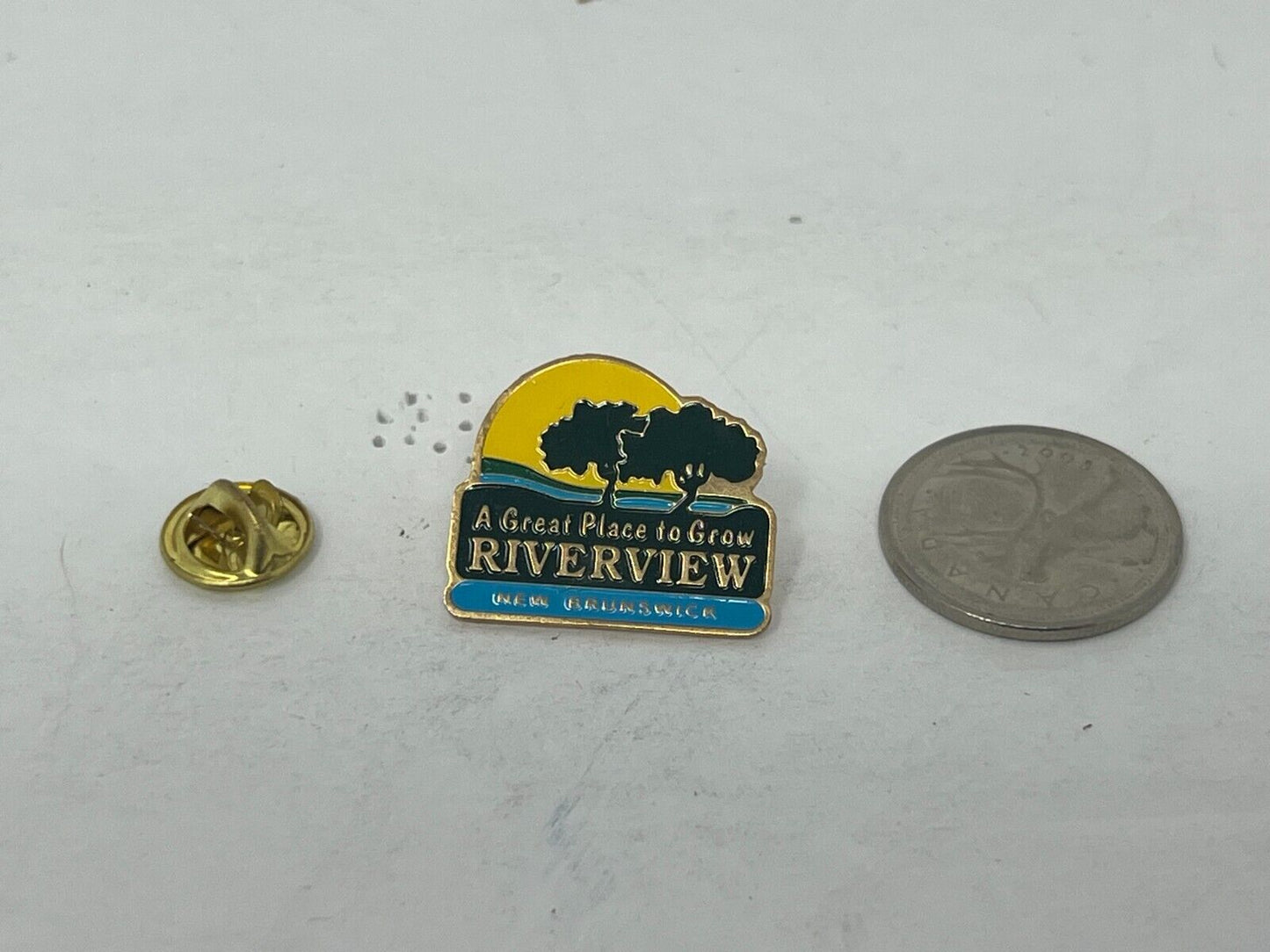 Town of Riverview New Brunswick Souvenir Cities & States Lapel Pin SP6