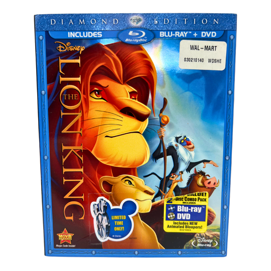 The Lion King (Blu-ray) Disney Classic Good Condition!!!