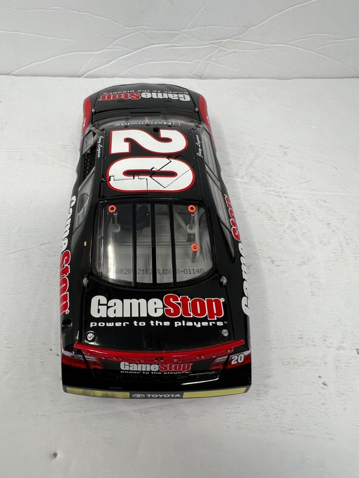 Action Nascar #20 Joey Logano Gamestop Kentucky Raced Win 2008 1:24 Diecast