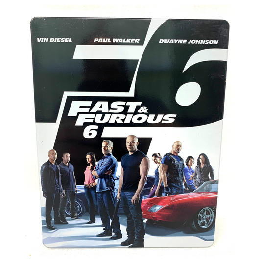 Fast & Furious 6 (Blu-ray) STEELBOOK Good Condition!!!