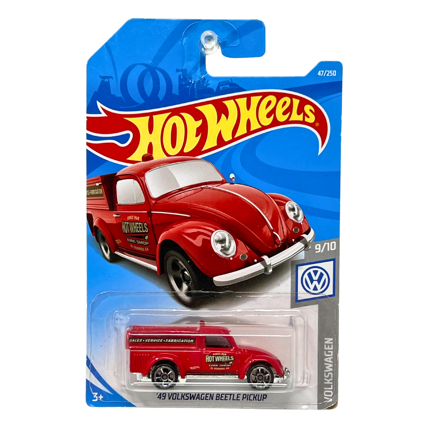 Hot Wheels 1949 Volkswagen Beetle Pickup 1:64 Diecast