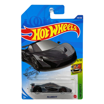 Hot Wheels HW Exotics McLaren P1 Black 1:64 Diecast Version 2