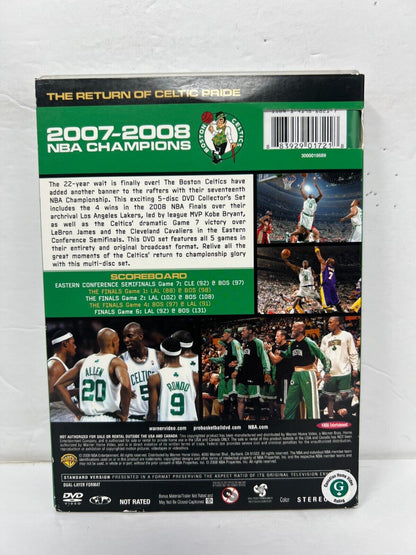 Boston Celtics NBA Champions 2007-2008 (DVD) Sports