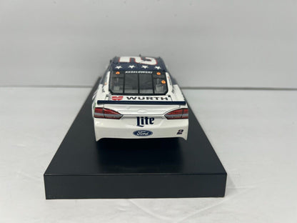 Lionel Racing #2 Brad Keselowski Miller Lite Patriotic 2018 Mustang 1:24 Diecast