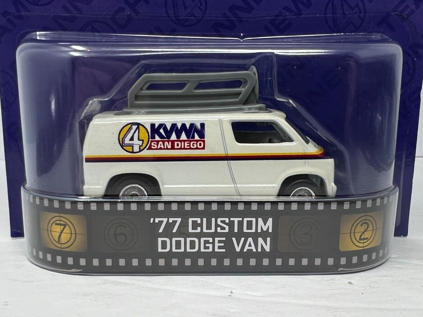 Hot Wheels Retro Entertainment Anchorman 1977 Custom Dodge Van 1:64 Diecast