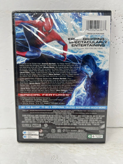 The Amazing Spider-Man 2 (DVD) Marvel New and Sealed!!!