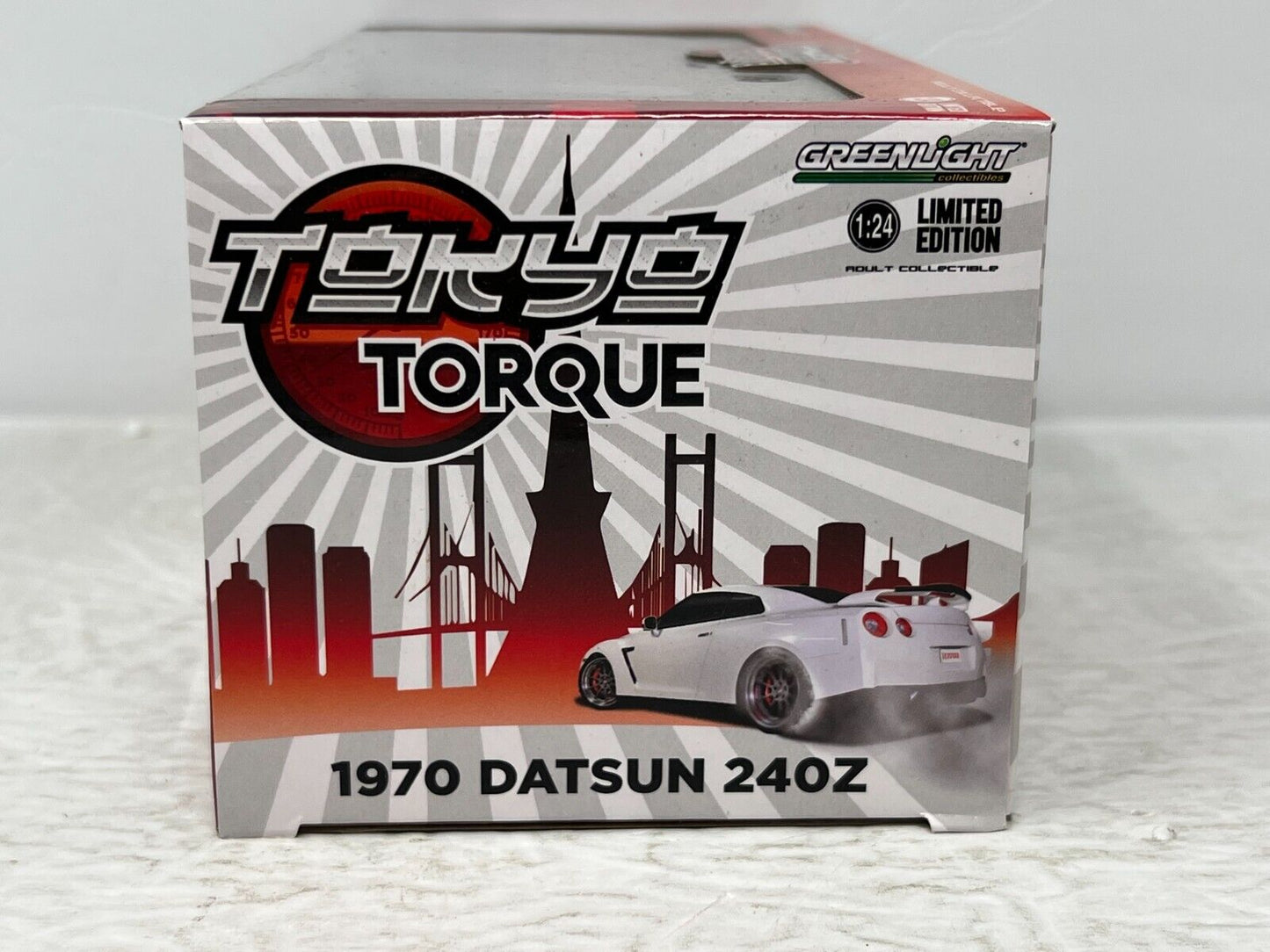 Greenlight Tokyo Torque 1970 Datsun 240Z GREEN MACHINE 1:24 Diecast