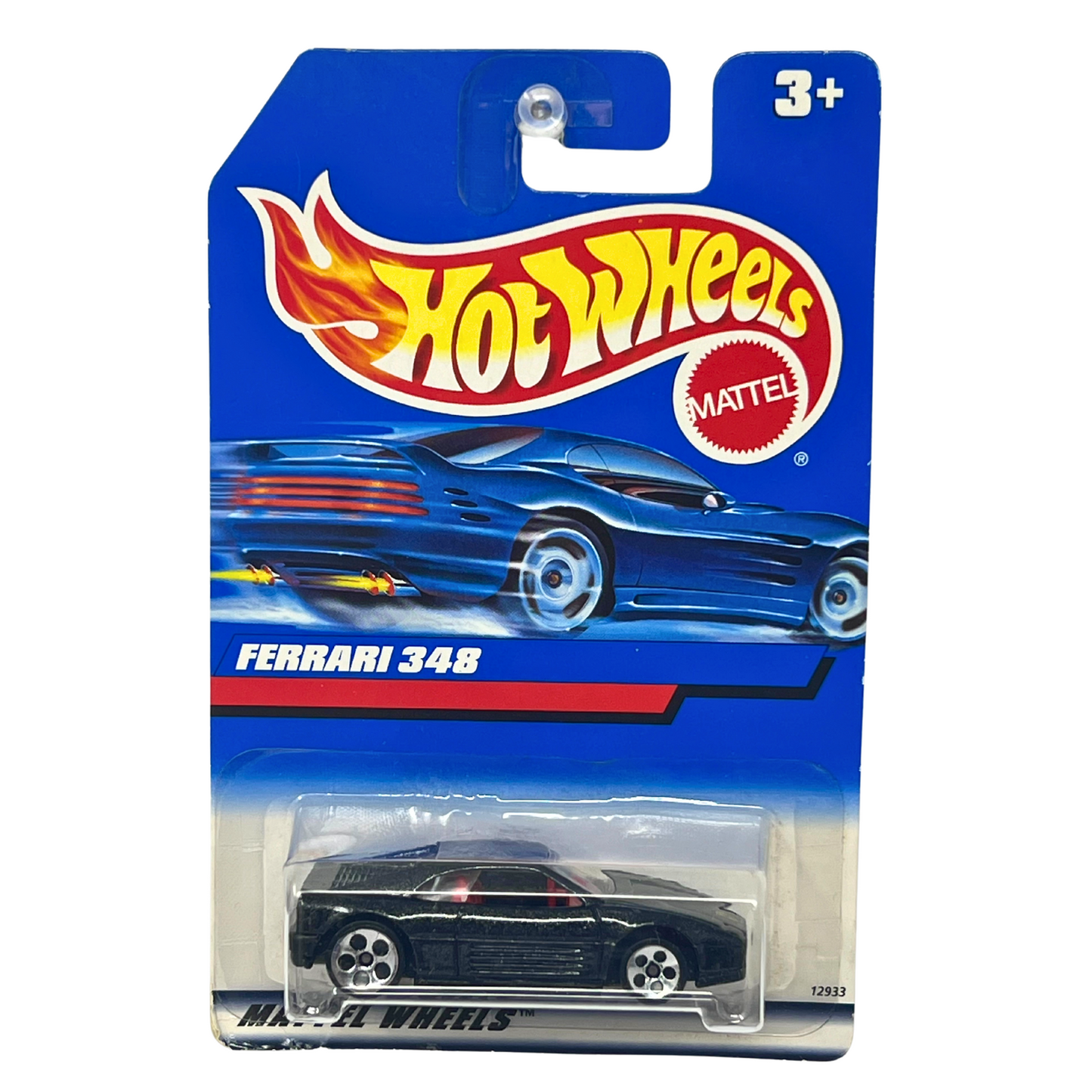 Hot Wheels Ferrari 348 Black 1:64 Diecast Version 2