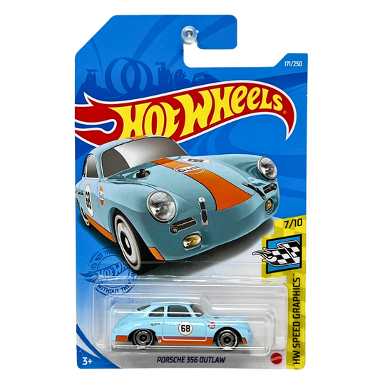 Hot Wheels HW Speed Graphics Porsche 356 Outlaw 1:64 Diecast V5