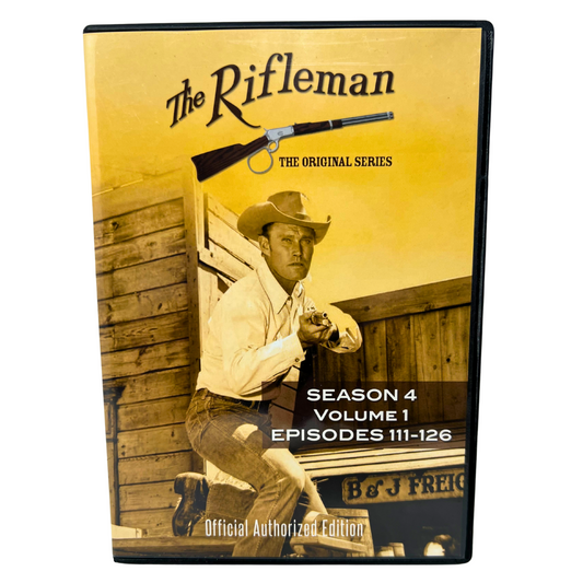 The Rifleman Season 4, Volume 1 (DVD) TV Series Boxset Good Condition!!!