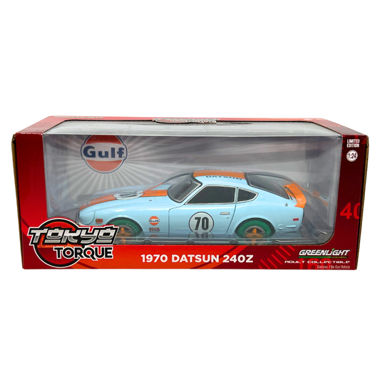 Greenlight Tokyo Torque 1970 Datsun 240Z GREEN MACHINE 1:24 Diecast