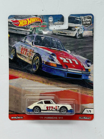 Hot Wheels Premium Door Slammers 1971 Porsche 911 1:64 Diecast Car Culture