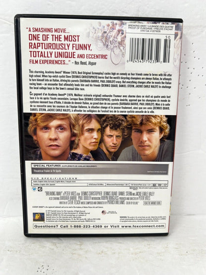 Breaking Away (DVD) Sports Good Condition!!!