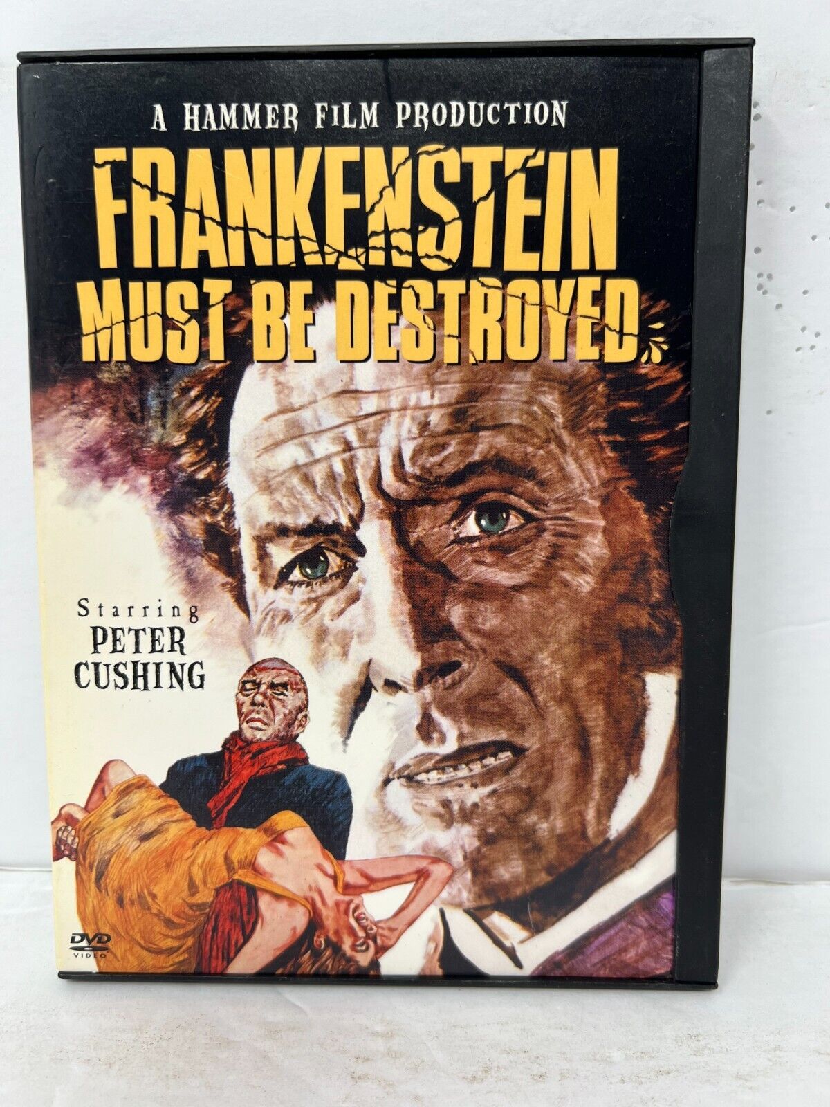 Frankenstein Must Be Destroyed (DVD) Horror Good Condition!!!