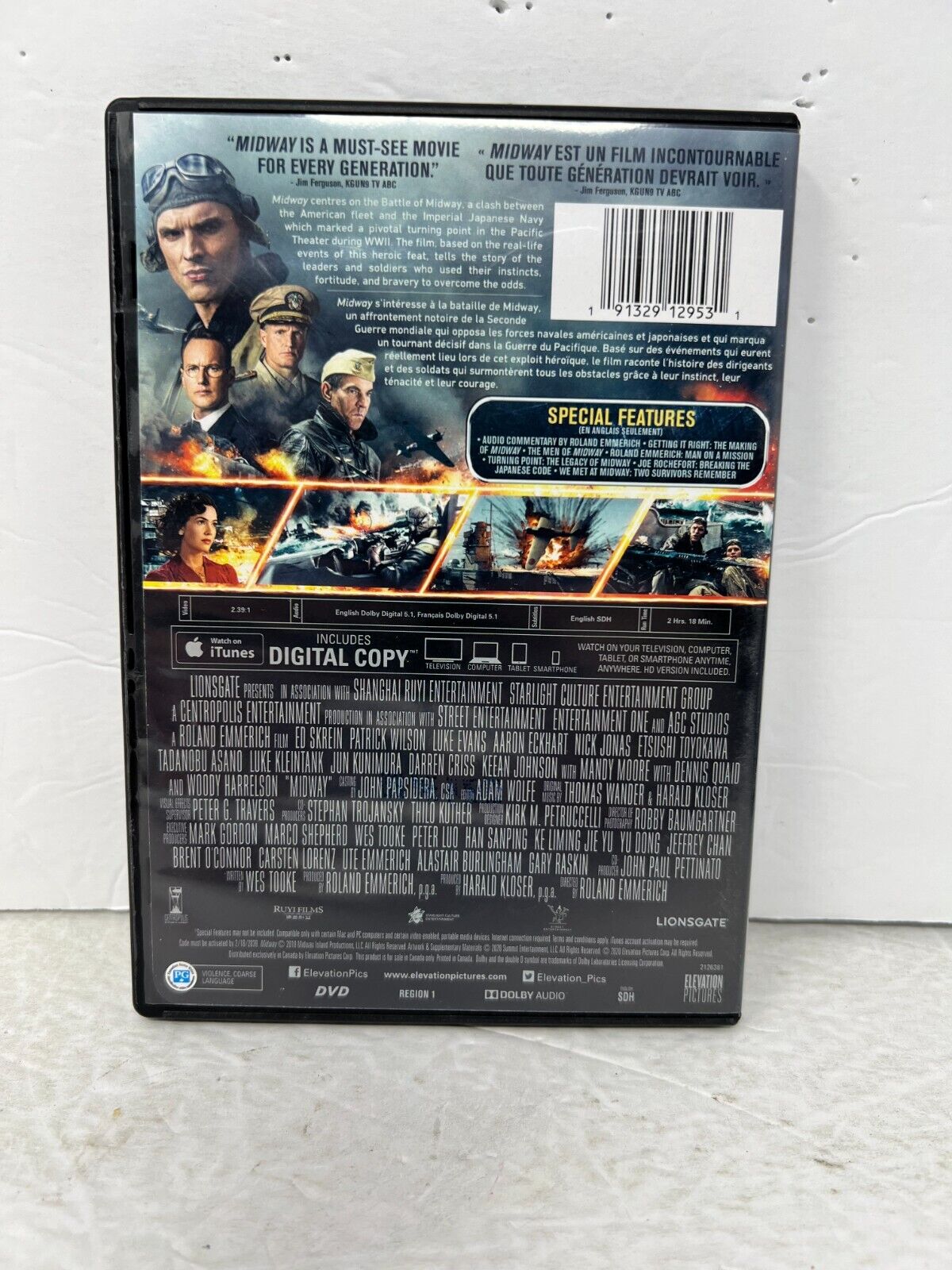 Midway (DVD) War Good Condition!!!