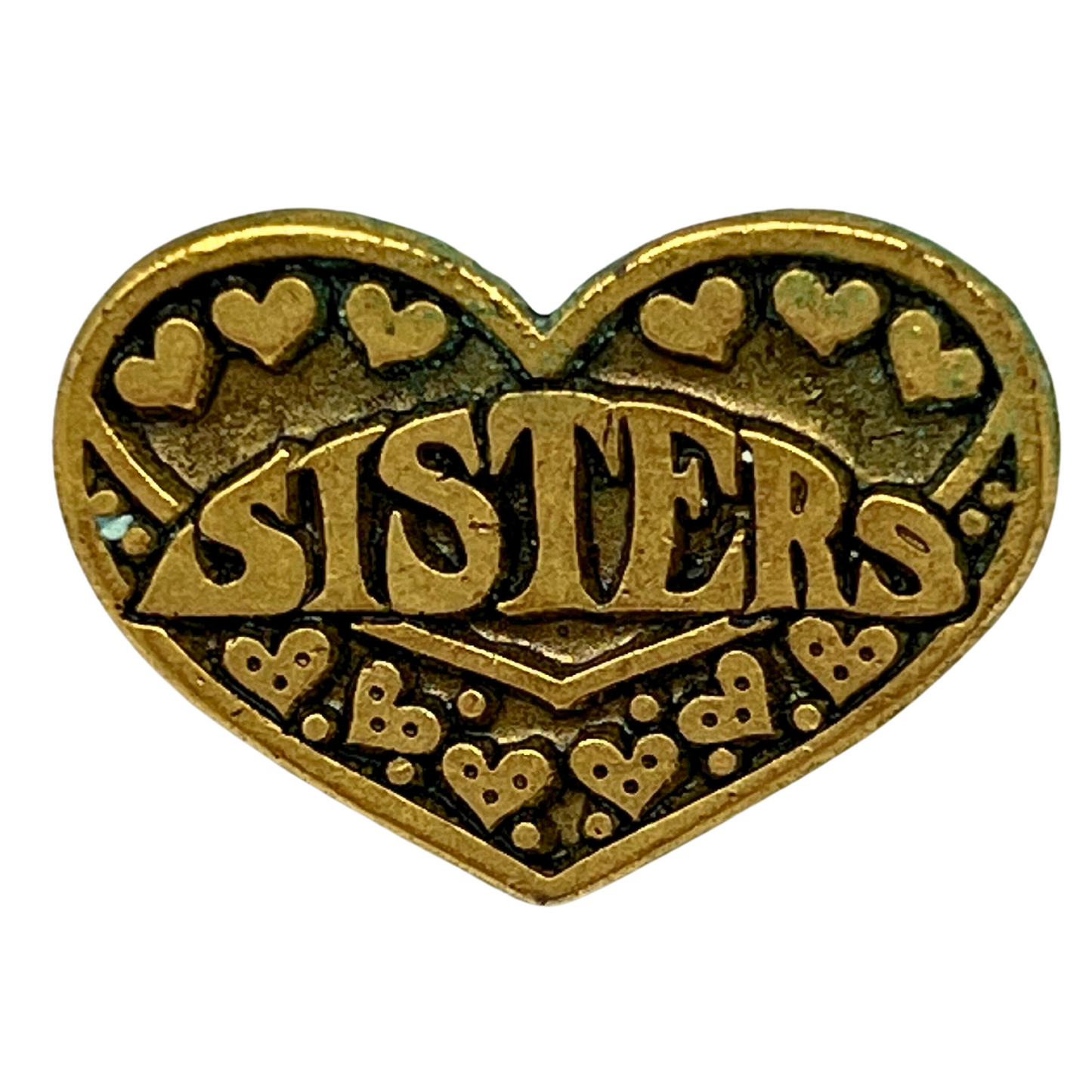 Sisters Heart Lapel Pin P1