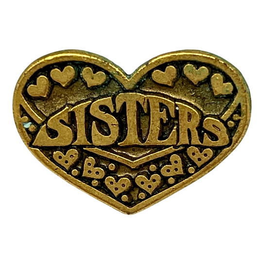 Sisters Heart Lapel Pin P1