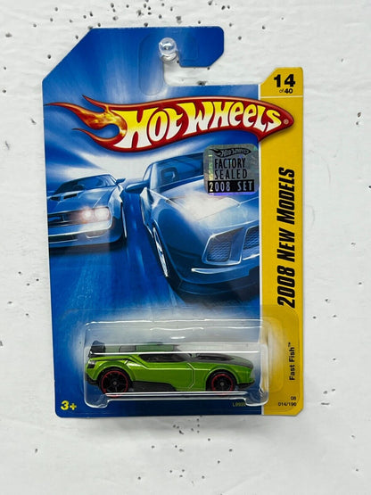 Hot Wheels 2008 New Models Fast Fish 1:64 Diecast Factory Sealed