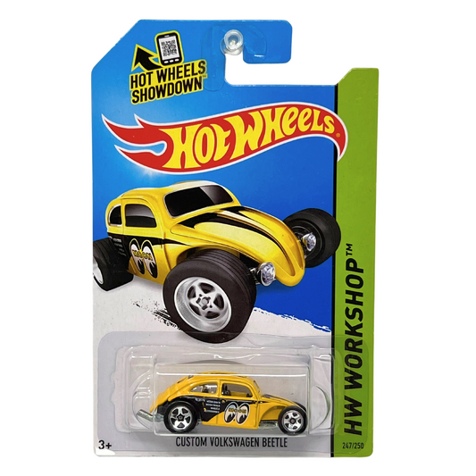 Hot Wheels HW Workshop Moon Eyes Custom Volkswagen Beetle 1:64 Diecast