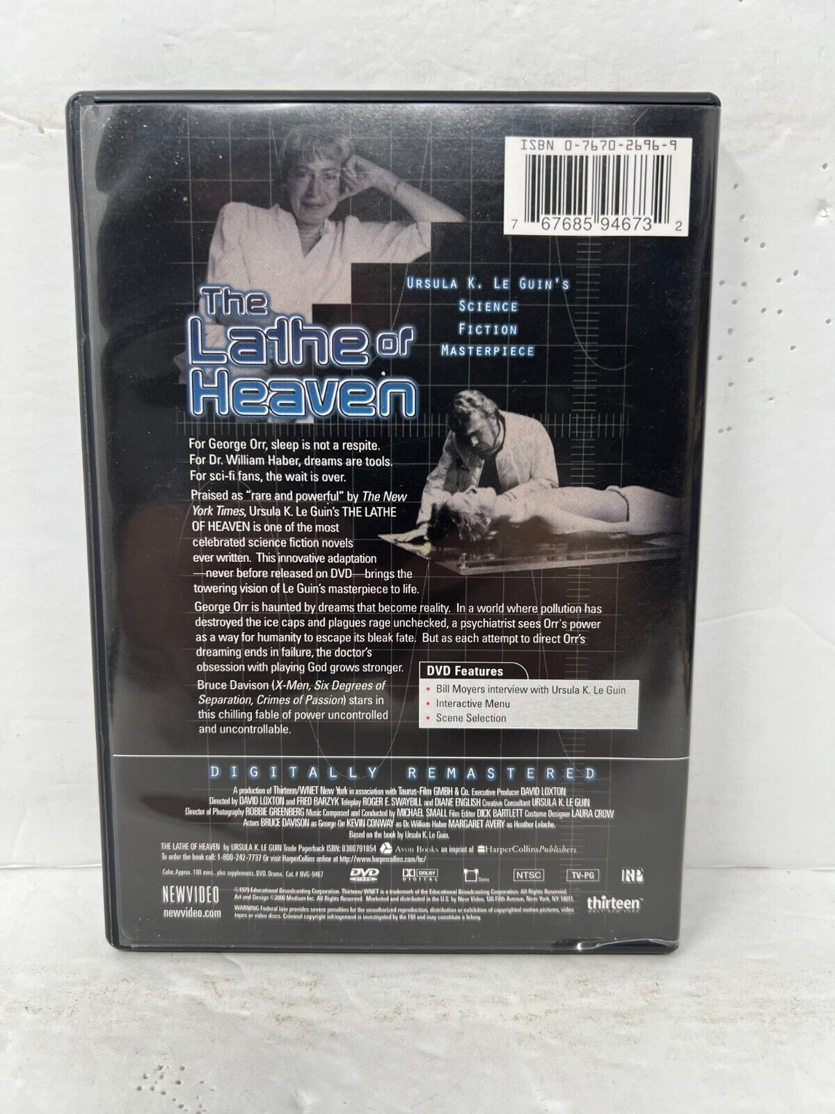 The Lathe of Heaven (DVD) Sci-Fi Good Condition!!!