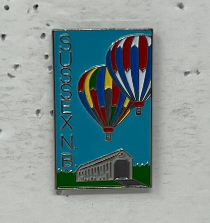 Sussex New Brunswick Souvenir Cities & States Lapel Pin SP2