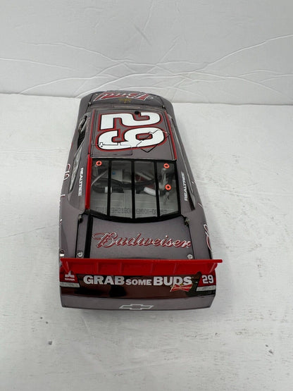 Lionel Nascar #29 Kevin Harvick Budweiser '11 Chevy Impala Gunmetal 1:24 Diecast