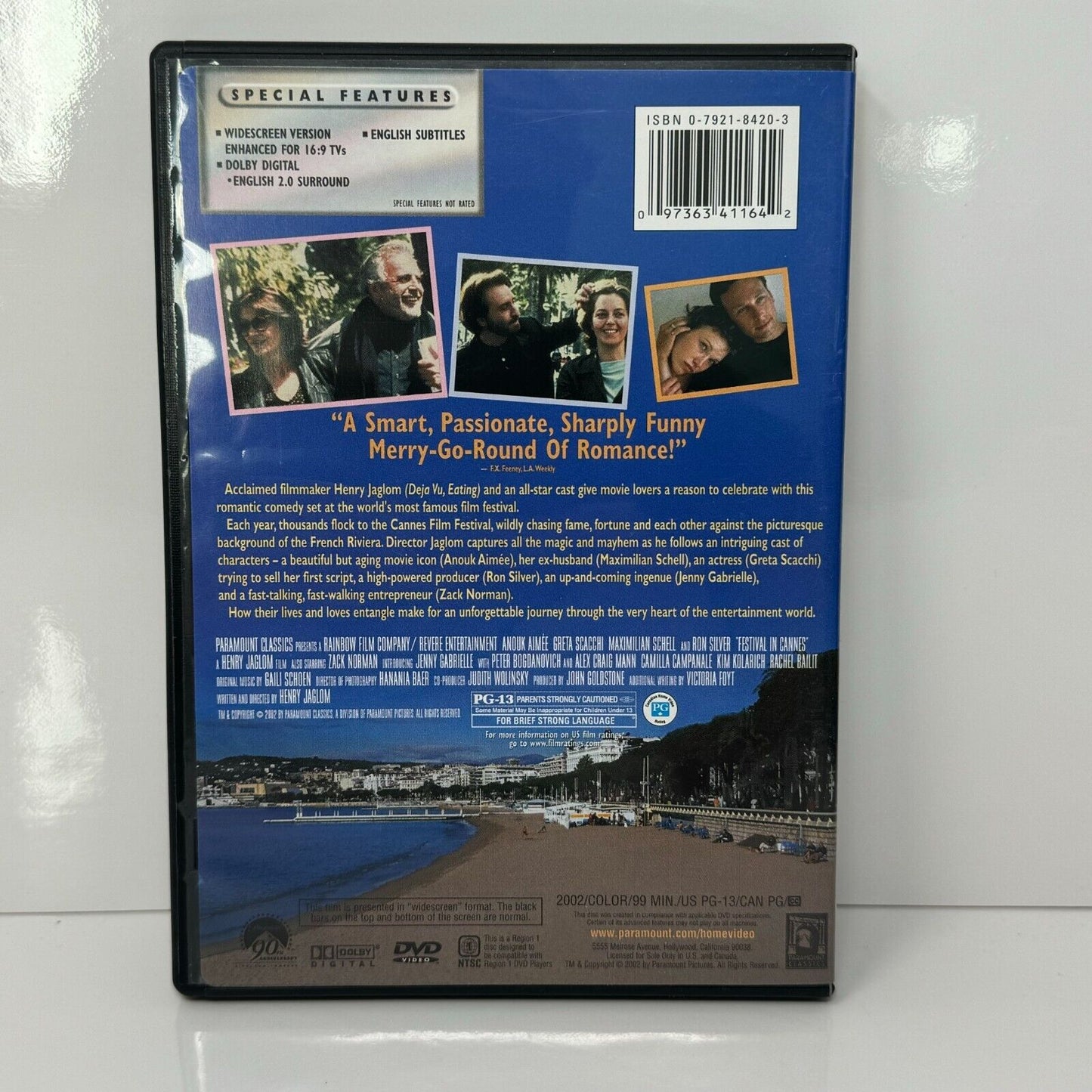 Festival in Cannes (DVD) Comedy Good Condition!!!